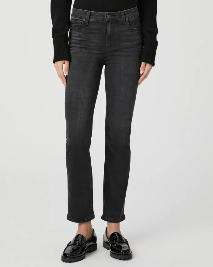 Cindy Straight Jean 8211 Black Willow Women Denim PAIGE Cindy Straight Jean 8211 Black Willow Women Denim PAIGE