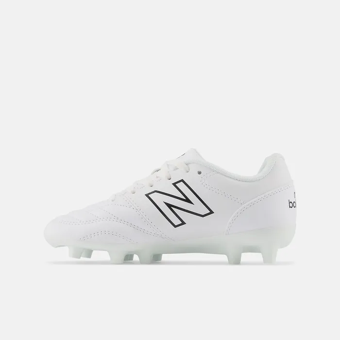 Cleats 442 V2 ACADEMY JNR FG White with Black New Balance Kids Cleats 442 V2 ACADEMY JNR FG White with Black New Balance Kids