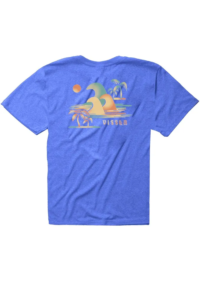 Clothing Vissla Youth Ground Swell Boys Tee RYH 8211 Royal Heather