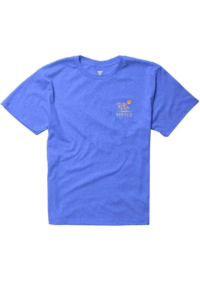 Clothing Vissla Youth Ground Swell Boys Tee RYH 8211 Royal Heather Clothing Vissla Youth Ground Swell Boys Tee RYH 8211 Royal Heather