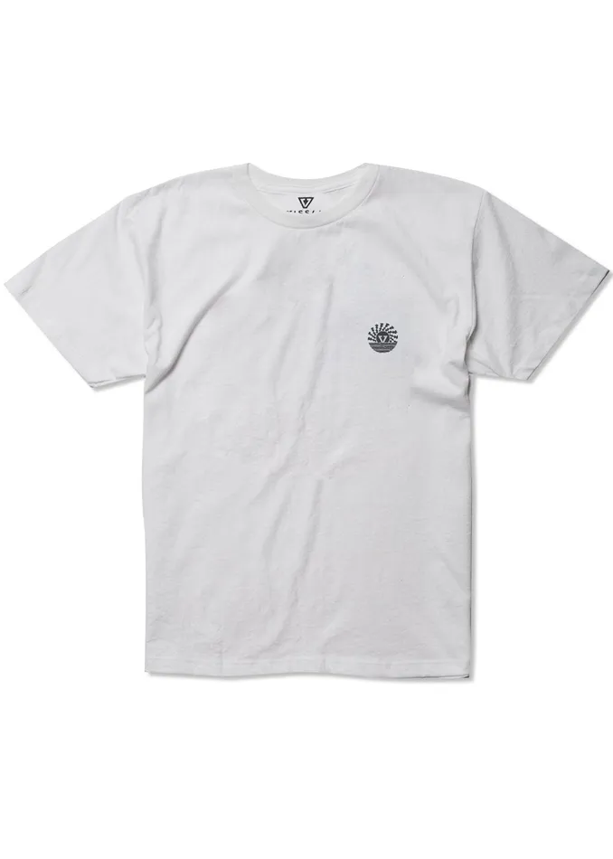 Clothing Vissla Youth Solar Spin Boys Tee White