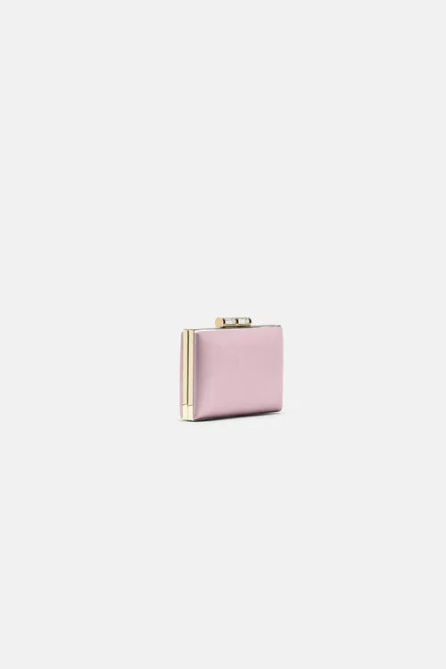 Clutch and Pochette Ivy Ivy PeriwinkleLight Gold 8211 Luisa Spagnoli Women