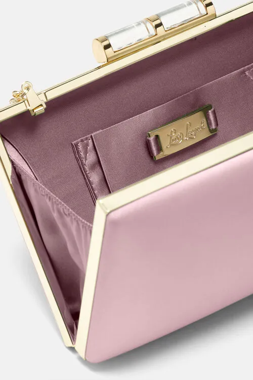 Clutch and Pochette Ivy Ivy PeriwinkleLight Gold 8211 Luisa Spagnoli Women