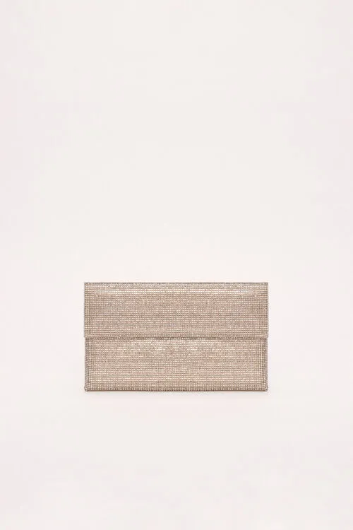 Clutch and Pochette Luisa Spagnoli Women Imma Imma BlackLight Gold