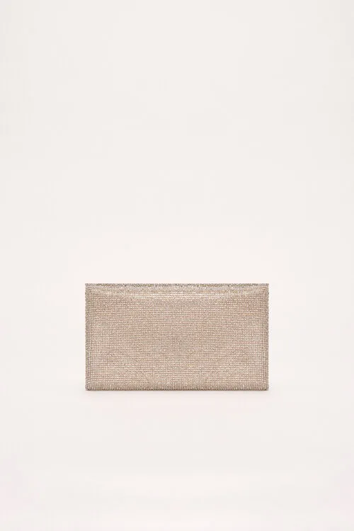 Clutch and Pochette Luisa Spagnoli Women Imma Imma BlackLight Gold Clutch and Pochette Luisa Spagnoli Women Imma Imma BlackLight Gold