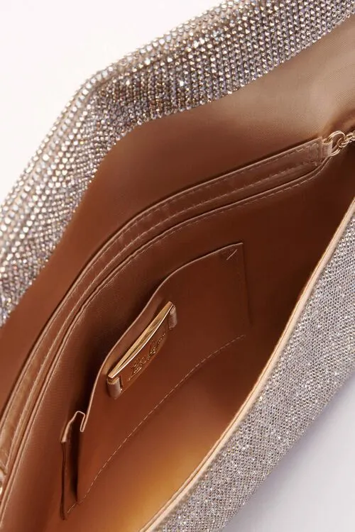 Clutch and Pochette Luisa Spagnoli Women Imma Imma BlackLight Gold Clutch and Pochette Luisa Spagnoli Women Imma Imma BlackLight Gold