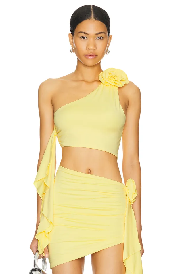 Cordelia Top Yellow Women Lovers and Friends Tops