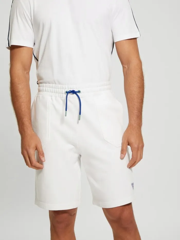 Dargen Active Shorts Salt White Pants and Shorts GUESS Men