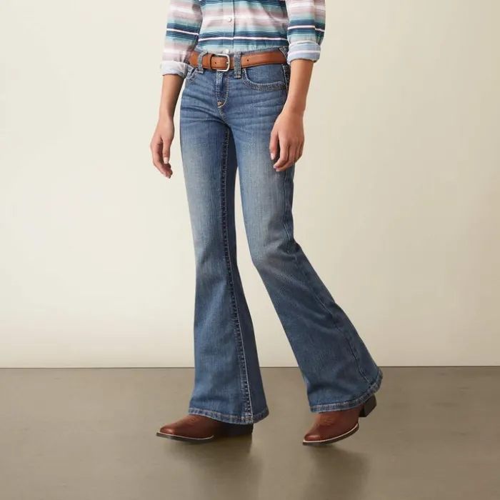 Denim Kids Ariat REAL Hallie Flare Jean Eleanor