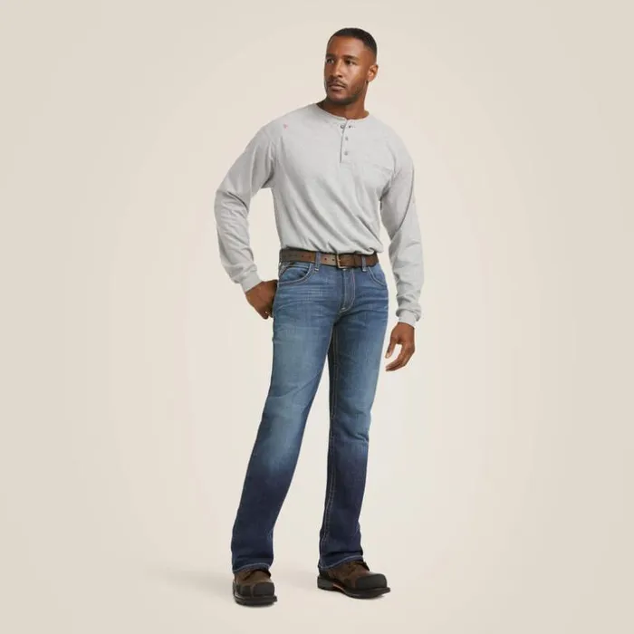 Denim Men Ariat FR M5 Straight DuraStretch Truckee Stackable Straight Leg Jean Ryley Denim Men Ariat FR M5 Straight DuraStretch Truckee Stackable Straight Leg Jean Ryley