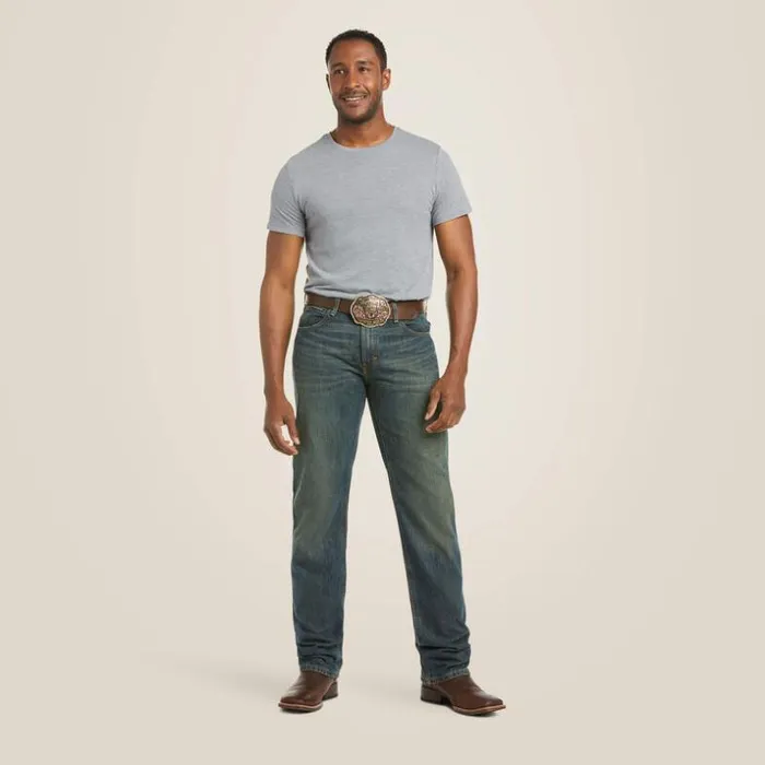 Denim Men Ariat M2 Relaxed Legacy Boot Cut Jean Swagger Denim Men Ariat M2 Relaxed Legacy Boot Cut Jean Swagger