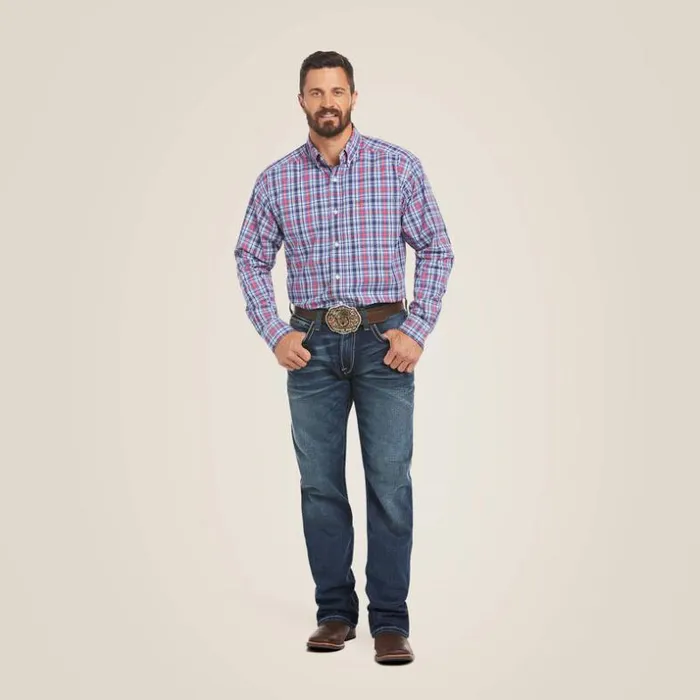 Denim Men Ariat M4 Low Rise Stretch Adkins Boot Cut Jean Turnout Denim Men Ariat M4 Low Rise Stretch Adkins Boot Cut Jean Turnout