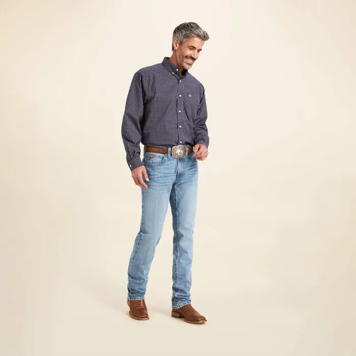 Denim Men Ariat M4 Relaxed Cranston Straight Jean Pajaro Denim Men Ariat M4 Relaxed Cranston Straight Jean Pajaro