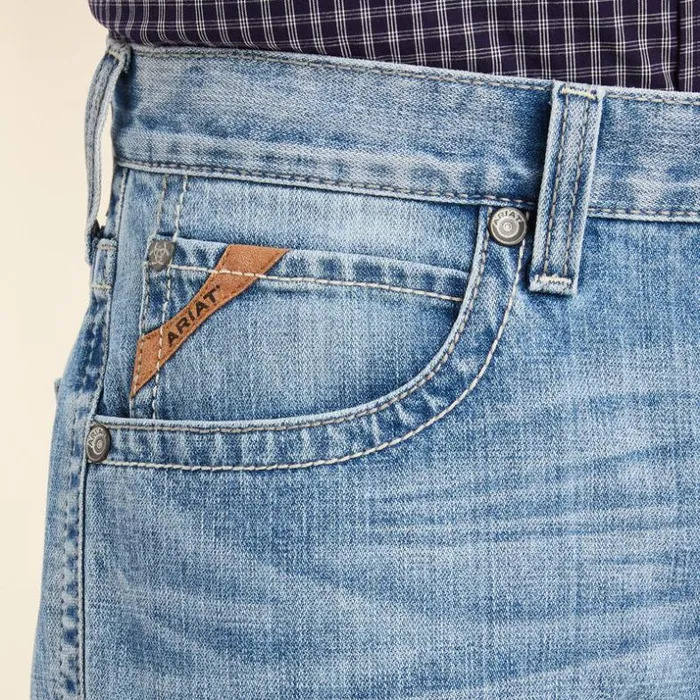 Denim Men Ariat M4 Relaxed Cranston Straight Jean Pajaro Denim Men Ariat M4 Relaxed Cranston Straight Jean Pajaro