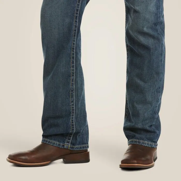 Denim Men Ariat M5 Slim Deadrun Stackable Straight Leg Jean Deadrun Denim Men Ariat M5 Slim Deadrun Stackable Straight Leg Jean Deadrun