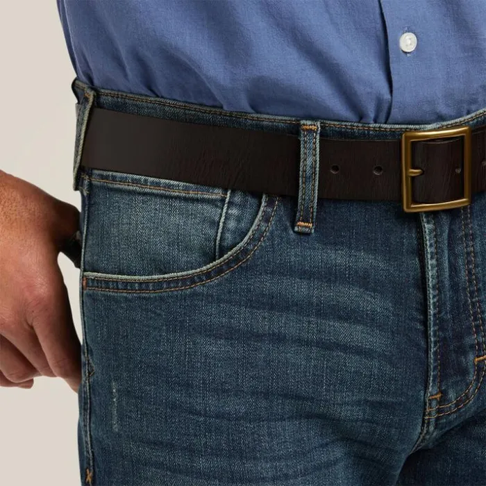 Denim Men Ariat M7 Slim Premium Straight Jean Asmu Blue Lake Denim Men Ariat M7 Slim Premium Straight Jean Asmu Blue Lake