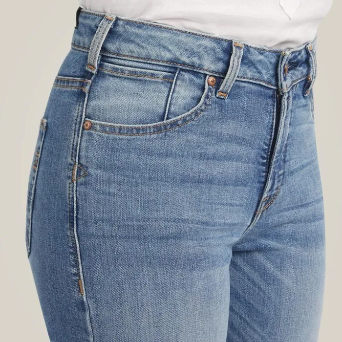 Denim Women Ariat Premium High Rise Stretch Straight Jean Denim Women Ariat Premium High Rise Stretch Straight Jean
