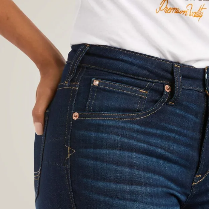 Denim Women Ariat REAL High Rise Ballary Boot Cut Jean Pennsylvania Denim Women Ariat REAL High Rise Ballary Boot Cut Jean Pennsylvania