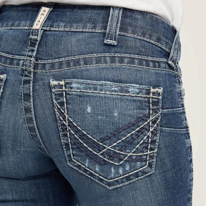 Denim Women Ariat REAL Mid Rise Raquel Boot Cut Jean Canadian Denim Women Ariat REAL Mid Rise Raquel Boot Cut Jean Canadian