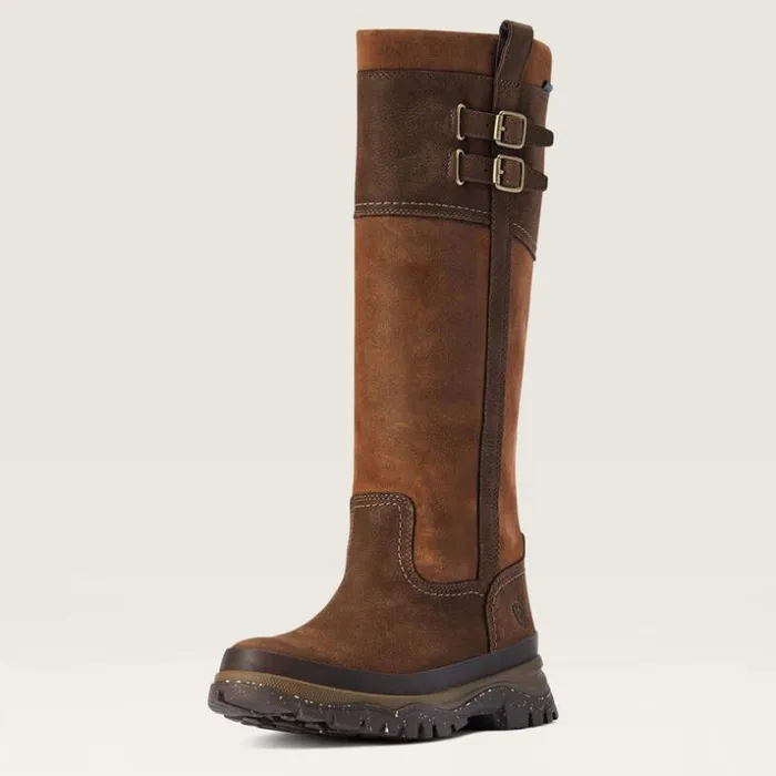 Dress and Fashion Boots Women Ariat Moresby Tall Waterproof Java