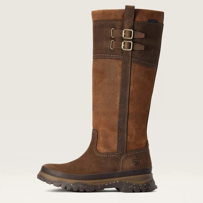 Dress and Fashion Boots Women Ariat Moresby Tall Waterproof Java