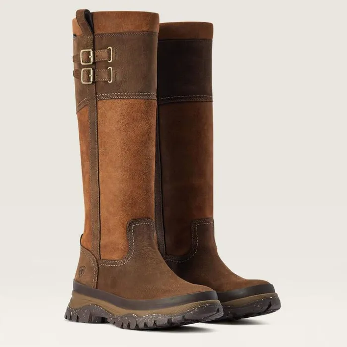 Dress and Fashion Boots Women Ariat Moresby Tall Waterproof Java