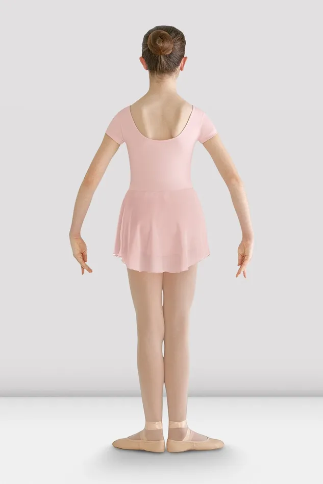 Dresses Girls Prisha Short Sleeve Skirted Leotard Candy Pink 8211 Bloch Children