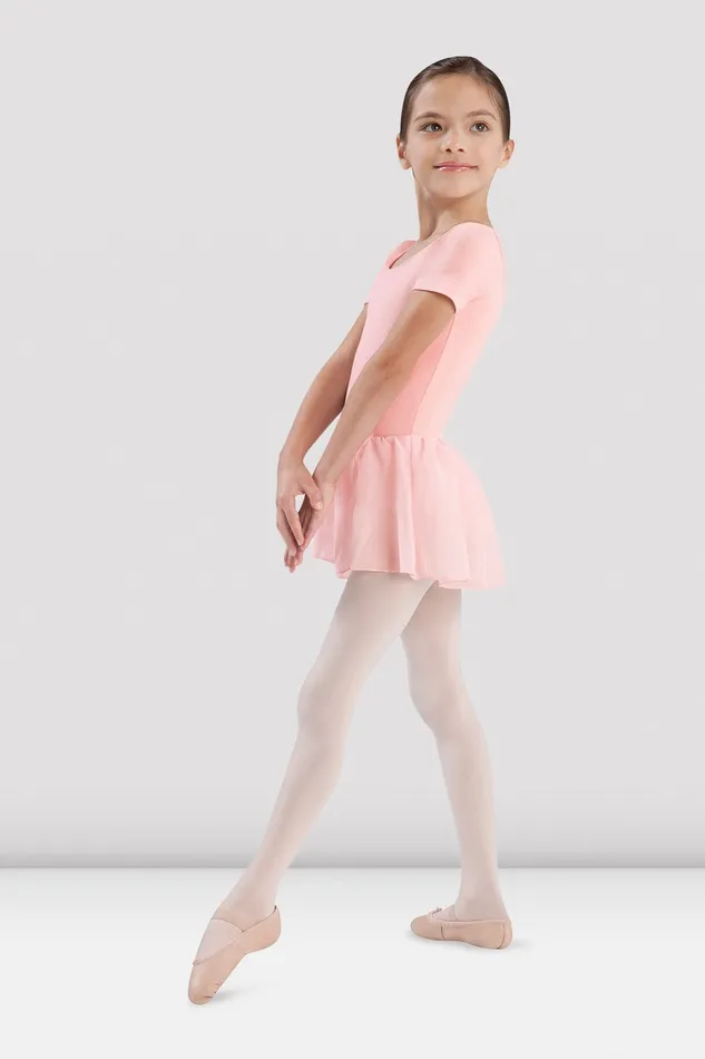 Dresses Girls Short Sleeve Skirted Leotard Light Pink 8211 Bloch Children