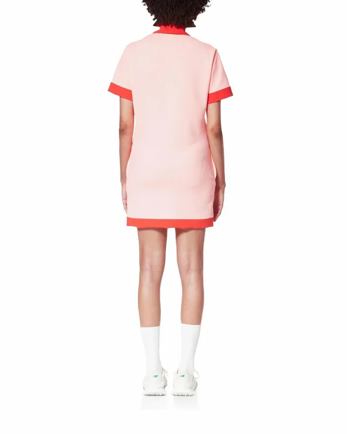 Dresses Women Casablanca Paris Pink Wave Polo Dress