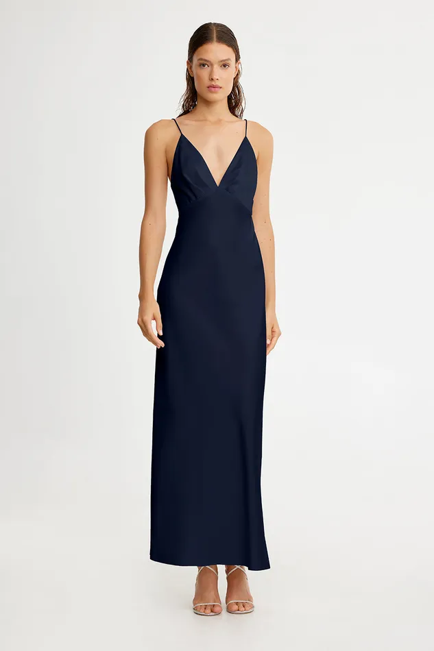 Dresses Women Significant Other ESME PLUNGE MIDI DRESS