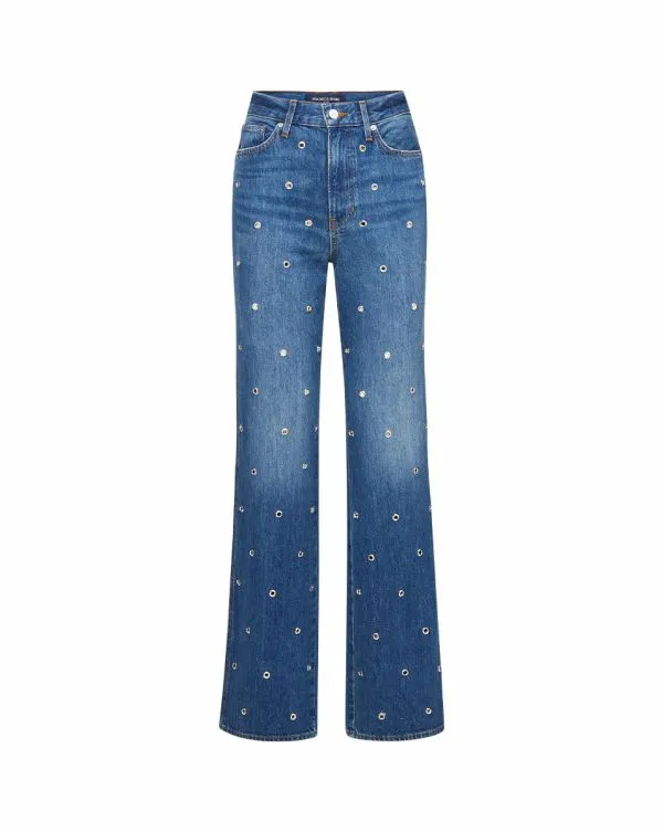 Dylan Grommet StraightLeg Jean Bandit Women Veronica Beard Jeans Dylan Grommet StraightLeg Jean Bandit Women Veronica Beard Jeans