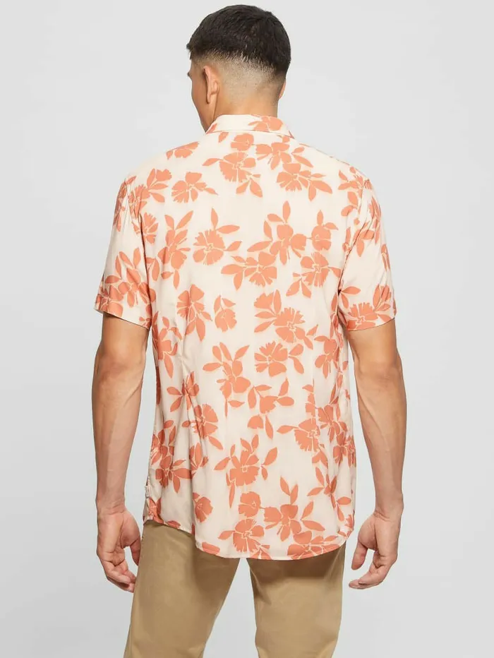 Eco Rayon Shadow Box Shirt Shadowbox Floral Spicy Ma Shirts GUESS Men Eco Rayon Shadow Box Shirt Shadowbox Floral Spicy Ma Shirts GUESS Men