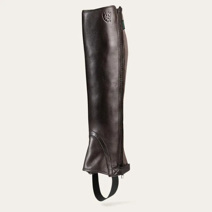 English Riding Boots MenWomen Ariat Breeze Chap Half Chap Chocolate