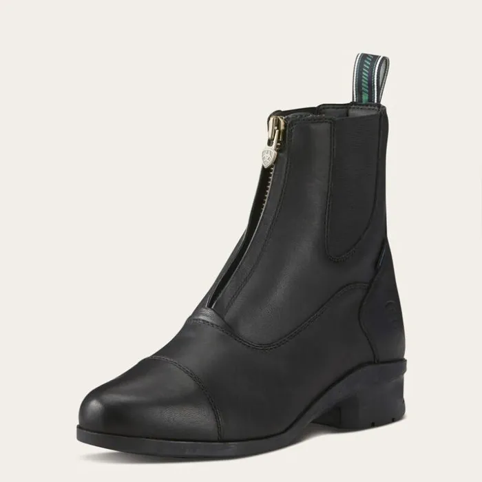 English Riding Boots Women Ariat Heritage IV Zip Waterproof Paddock Boot Black English Riding Boots Women Ariat Heritage IV Zip Waterproof Paddock Boot Black