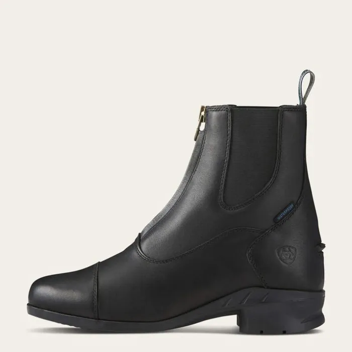 English Riding Boots Women Ariat Heritage IV Zip Waterproof Paddock Boot Black English Riding Boots Women Ariat Heritage IV Zip Waterproof Paddock Boot Black