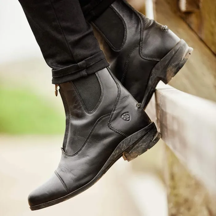 English Riding Boots Women Ariat Heritage IV Zip Waterproof Paddock Boot Black English Riding Boots Women Ariat Heritage IV Zip Waterproof Paddock Boot Black