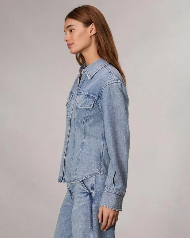 FeatherweightShirts and Tops rag and bone Women Ultra Featherweight Mila Shirt Annie