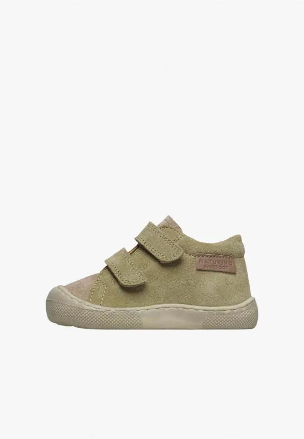 Flat Shoes Kids Naturino BAREFOOT AMUR VL Beige
