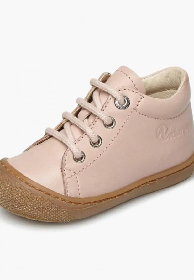 Flat Shoes Kids Naturino NATURINO COCOON Powder Pink Flat Shoes Kids Naturino NATURINO COCOON Powder Pink