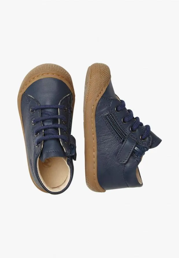 Flat Shoes Kids Naturino NATURINO COCOON ZIP Navy Flat Shoes Kids Naturino NATURINO COCOON ZIP Navy