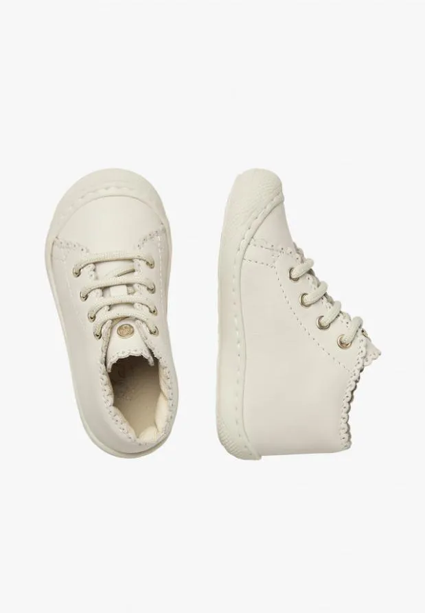 Flat Shoes Kids Naturino NATURINO COTTINS White Flat Shoes Kids Naturino NATURINO COTTINS White