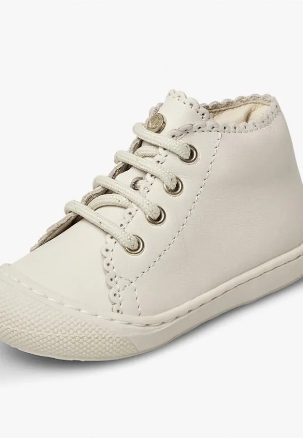 Flat Shoes Kids Naturino NATURINO COTTINS White Flat Shoes Kids Naturino NATURINO COTTINS White