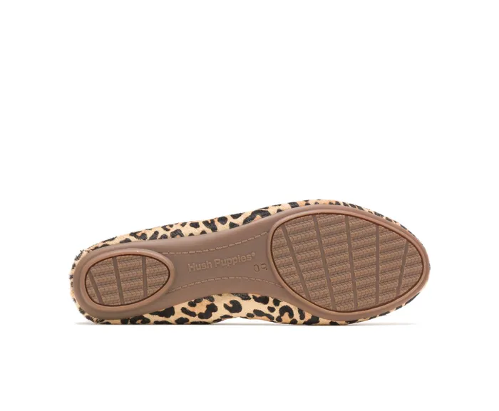 Flats and SlipOns Women Chaste Ballet Leopard Calf Hair Hush Puppies Flats and SlipOns Women Chaste Ballet Leopard Calf Hair Hush Puppies