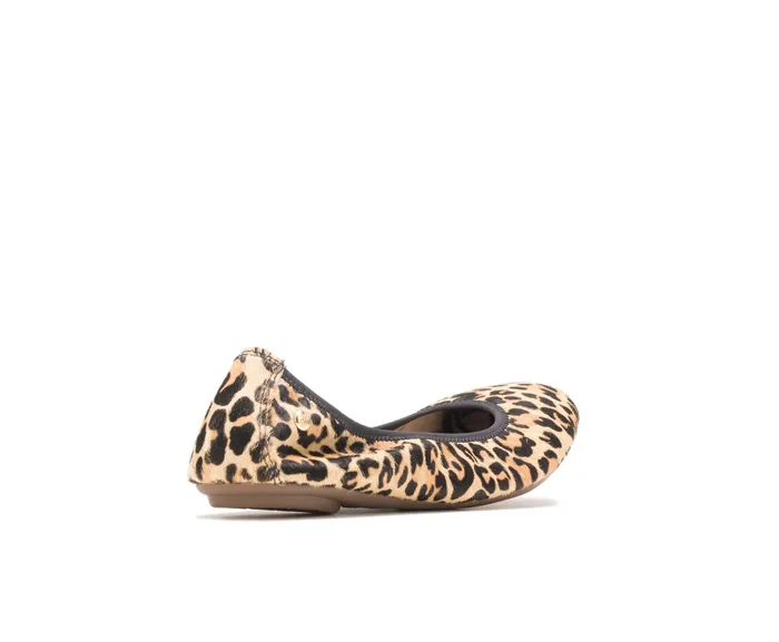 Flats and SlipOns Women Chaste Ballet Leopard Calf Hair Hush Puppies Flats and SlipOns Women Chaste Ballet Leopard Calf Hair Hush Puppies