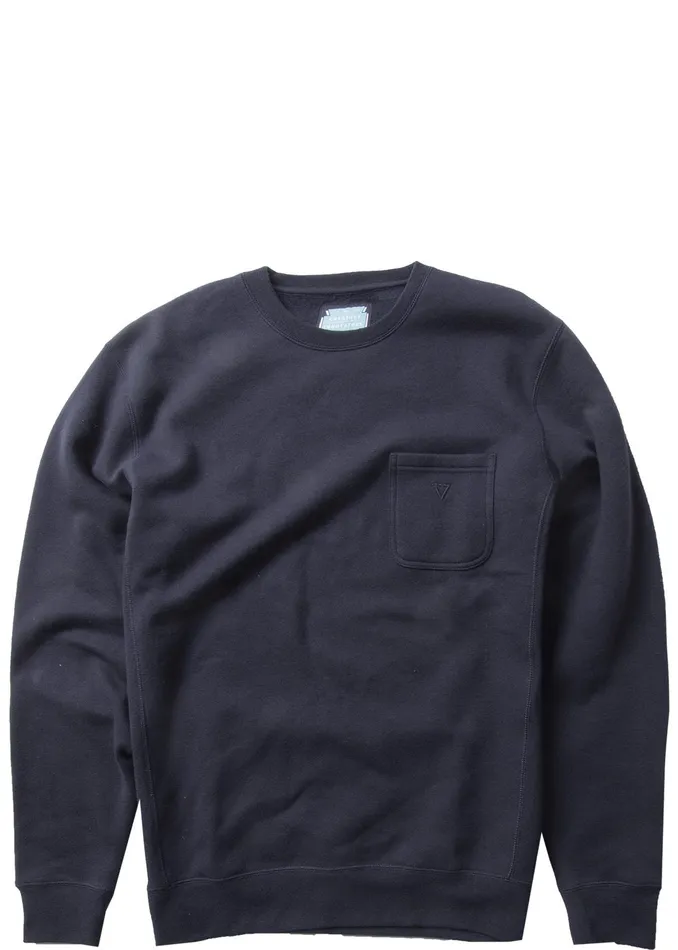 Fleece and Hoodies Creators Eco Pkt Crew Dark Naval Vissla Men