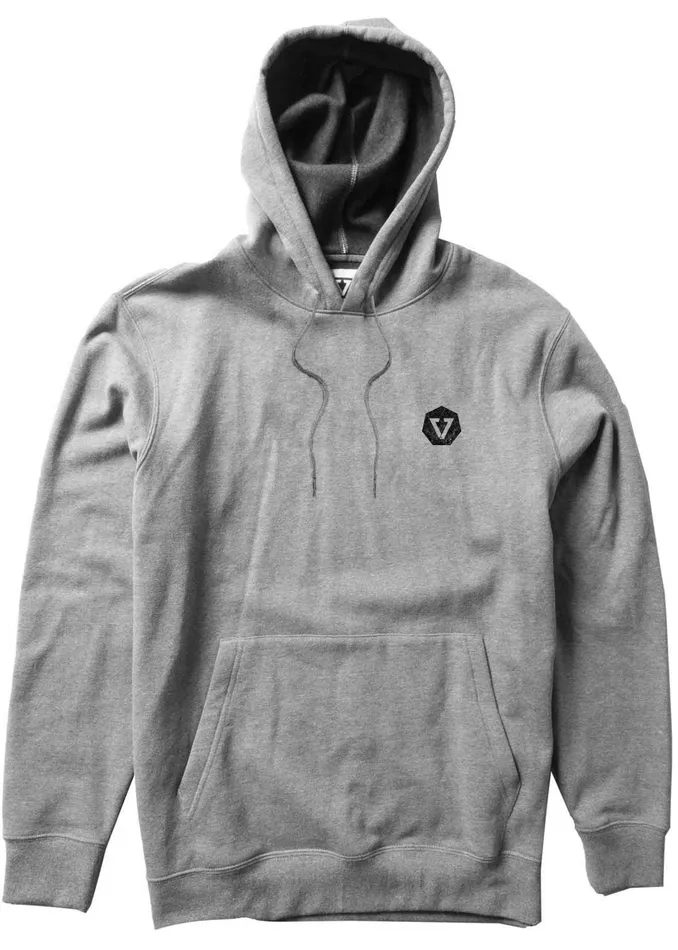 Fleece and Hoodies Vissla Men Coastal Eco Po Hoodie Athletic Heather