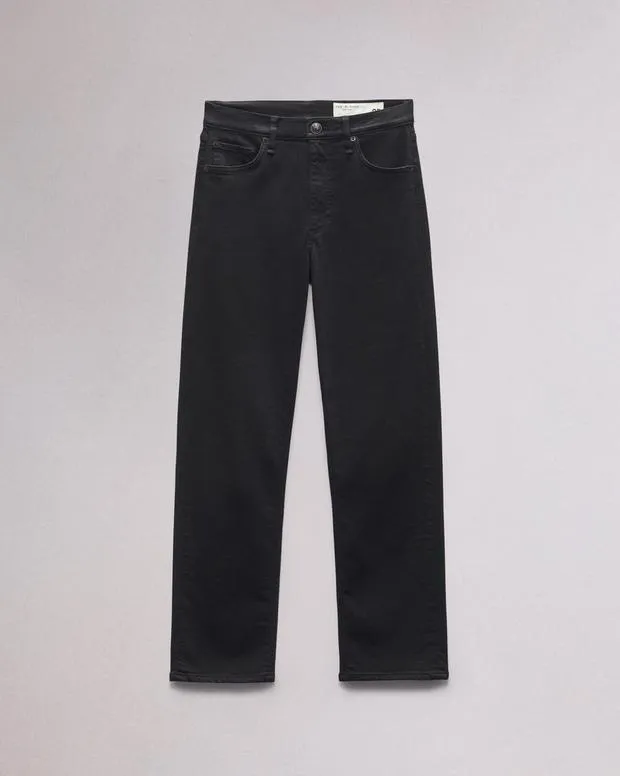 Flexi Harlow Straight Jean Black FlexiStraight and SlimJeans rag and bone Women