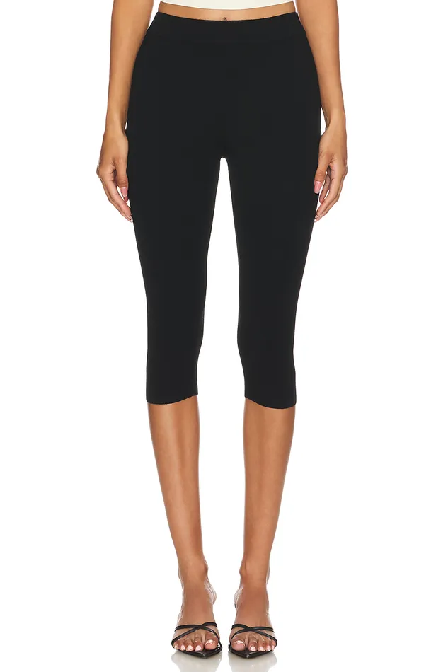 Florien Knit Capri Black Women Lovers and Friends Pants