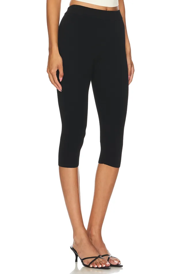 Florien Knit Capri Black Women Lovers and Friends Pants Florien Knit Capri Black Women Lovers and Friends Pants