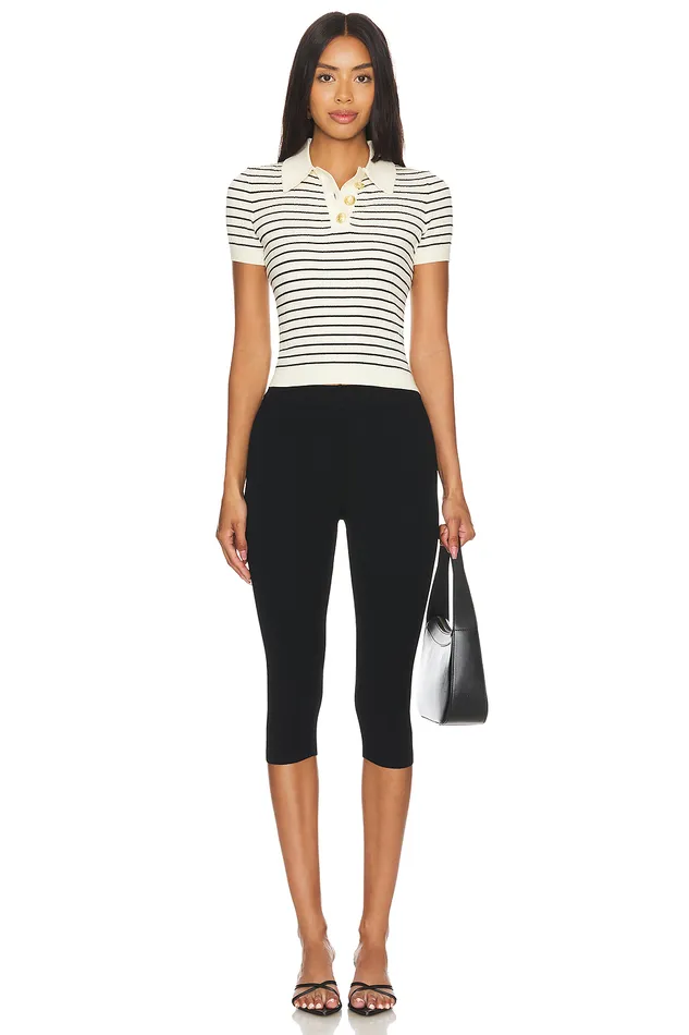 Florien Knit Capri Black Women Lovers and Friends Pants Florien Knit Capri Black Women Lovers and Friends Pants